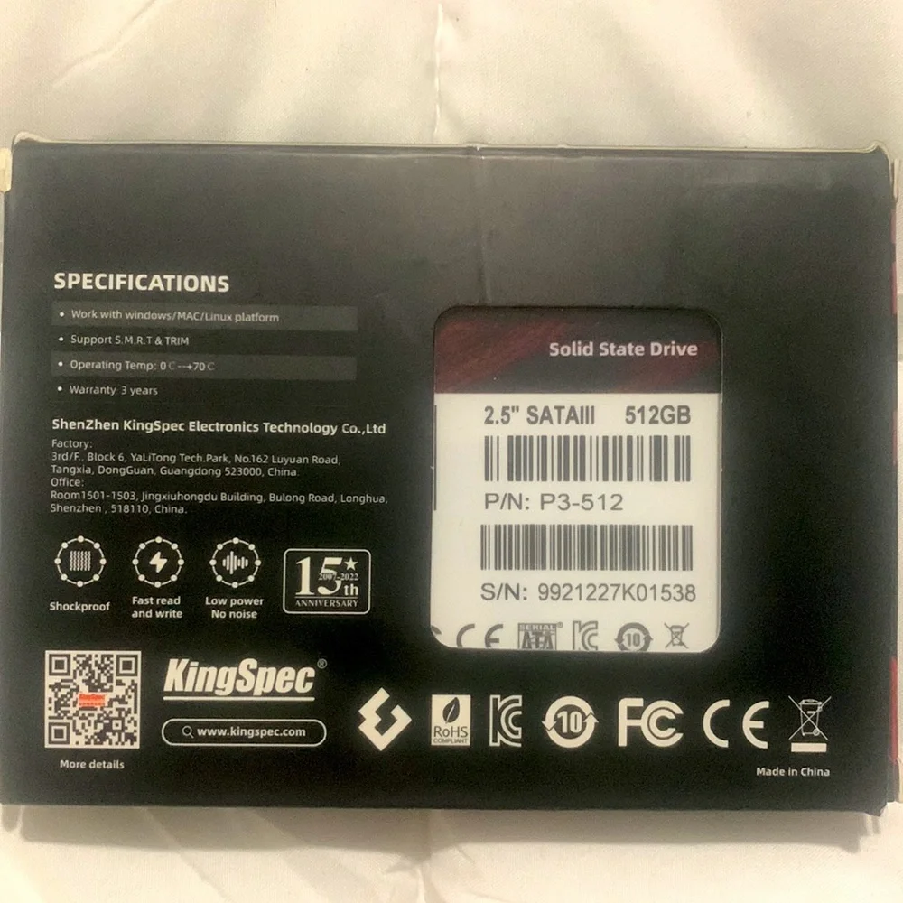 512Gb SSD